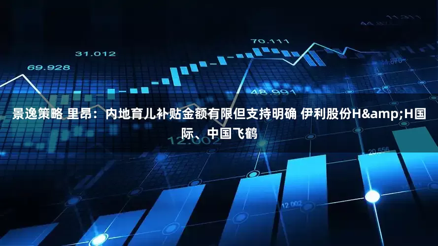 景逸策略 里昂：内地育儿补贴金额有限但支持明确 伊利股份H&H国际、中国飞鹤