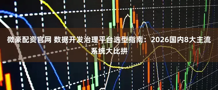 微豪配资官网 数据开发治理平台选型指南：2026国内8大主流系统大比拼
